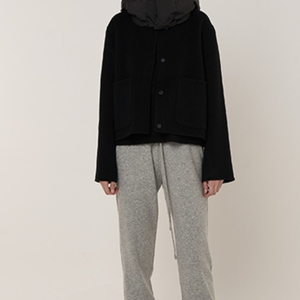 플램 니트 조거팬츠