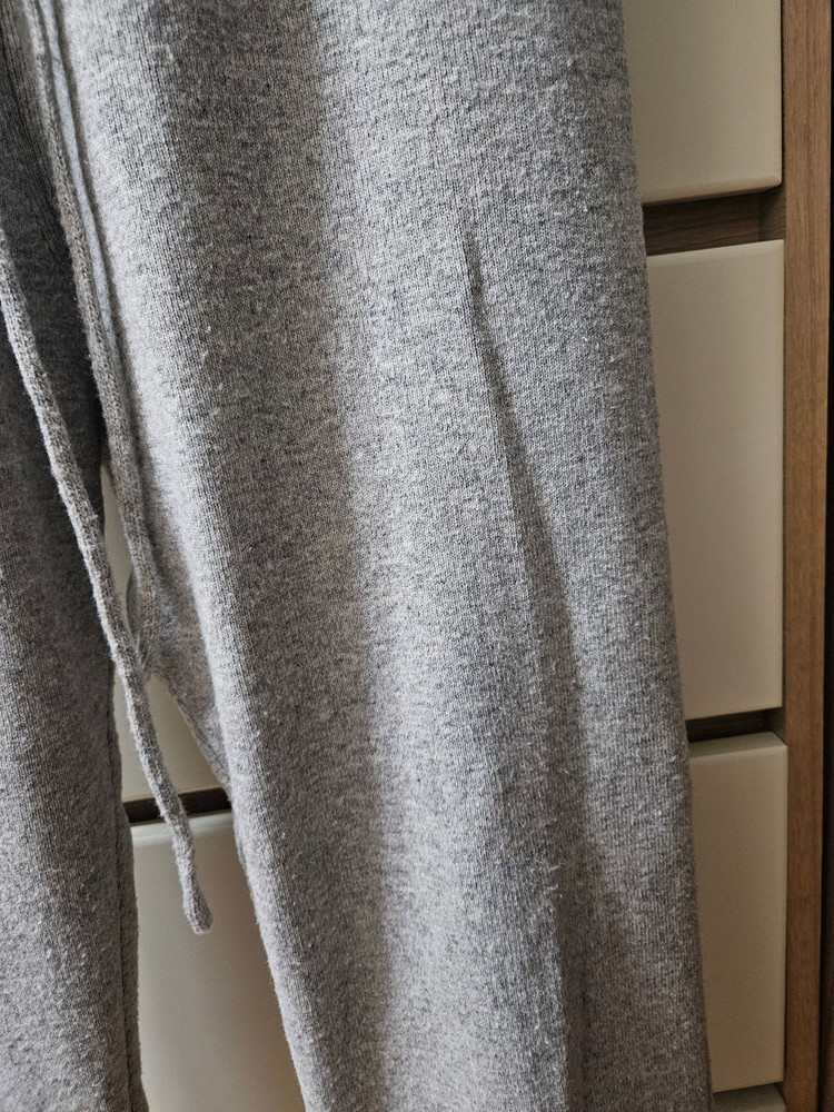 플램 니트 조거팬츠--3