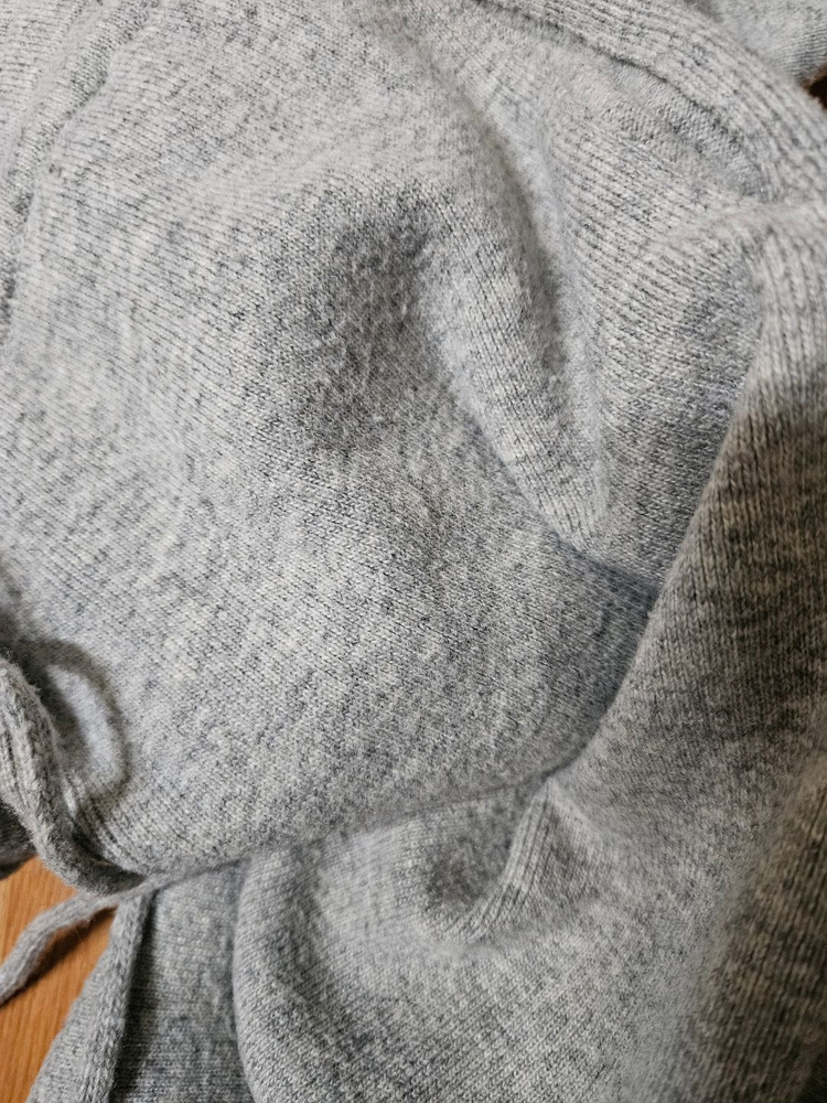 플램 니트 조거팬츠--5