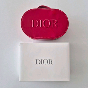 디올 뷰티 레드 에나멜 핸들 파우치 무료배송