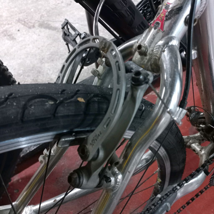 주행중인 상태좋은 00년식 올드 빈티지 mtb 자전거--2