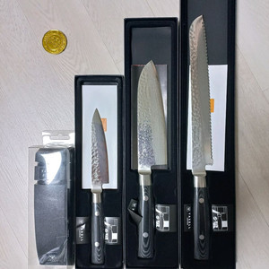 약셀 젠 다마스커스 미사용 박스신품산토쿠 165mm페티 이미지