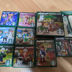 미개봉)스타벅스 24 버디 플레이모빌9종, 키링 일괄