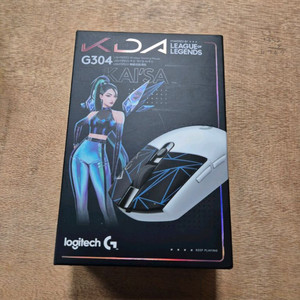 로지텍 G304 무선 마우스 롤 카이사 한정판