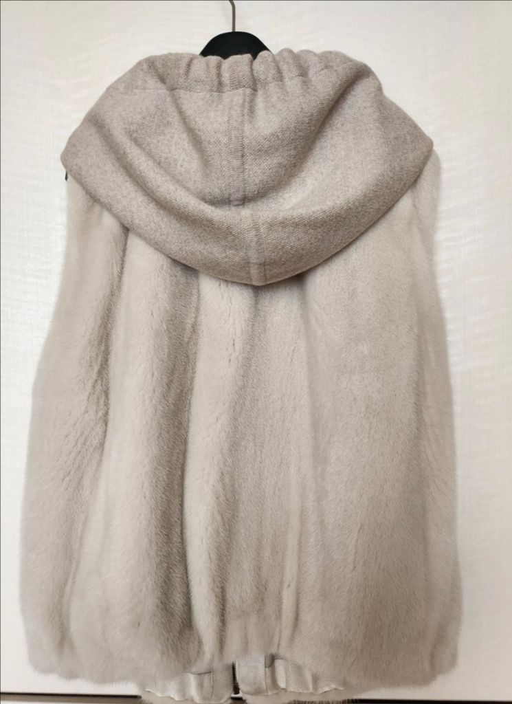 타임 밍크후드베스트 이미지