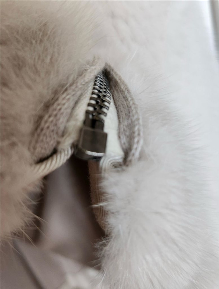 타임 밍크후드베스트 이미지