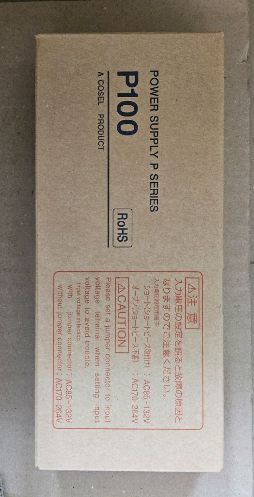 코셀 COSEL SMPS P100E-15 전원 공급 장치 100 100W 15V 7A 새제품--4