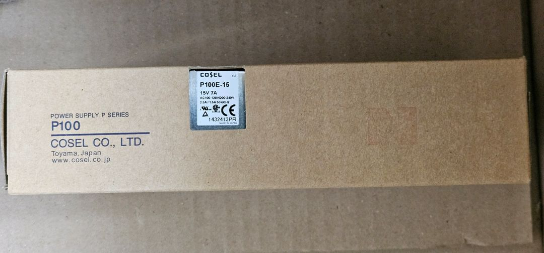 코셀 COSEL SMPS P100E-15 전원 공급 장치 100 100W 15V 7A 새제품--5