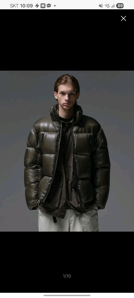 무신사 디디쉘 덕다운 패딩 브라운[2XL]--3