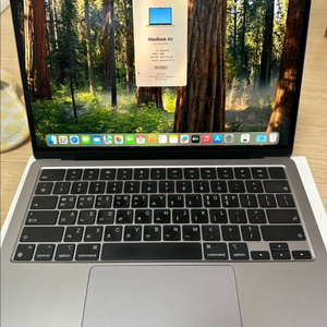 맥북 에어13 M2 8/256 92% 판매합니다