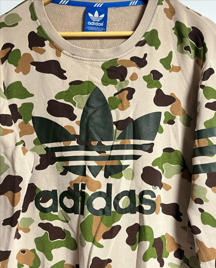아디다스 카모 트레포일 맨투맨 티셔츠 스웻셔츠 105 이미지