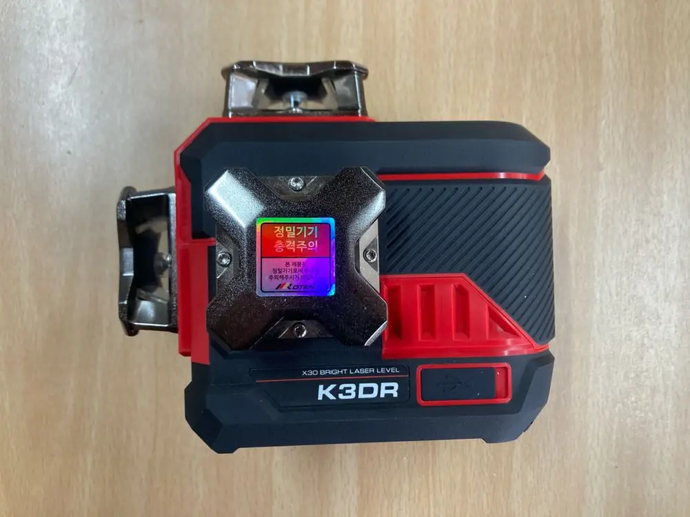 코텐 3D 레이저 레벨기 K3DR 30배 밝기 이미지