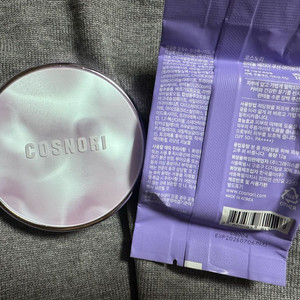 코스노리 쿠션 판테놀 베리어 본품+리필 아이보리색상