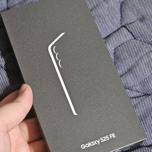 갤럭시 s25 FE 화이트 256GB 미사용 새상품 풀박스 자급제