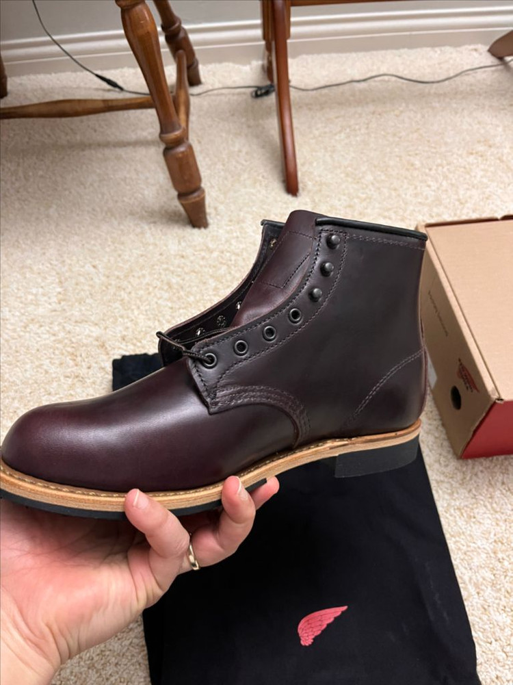 레드윙 9419 벡맨 신형 블랙체리 (8D) - 상태 좋아요 이미지