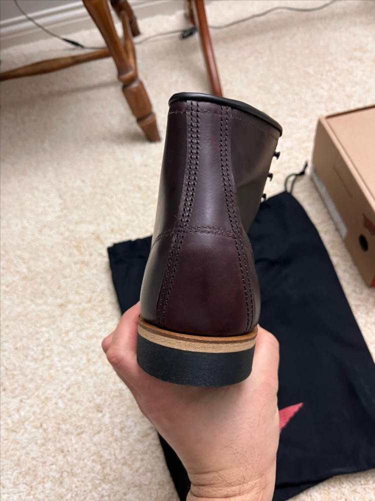 레드윙 9419 벡맨 신형 블랙체리 (8D) - 상태 좋아요 이미지