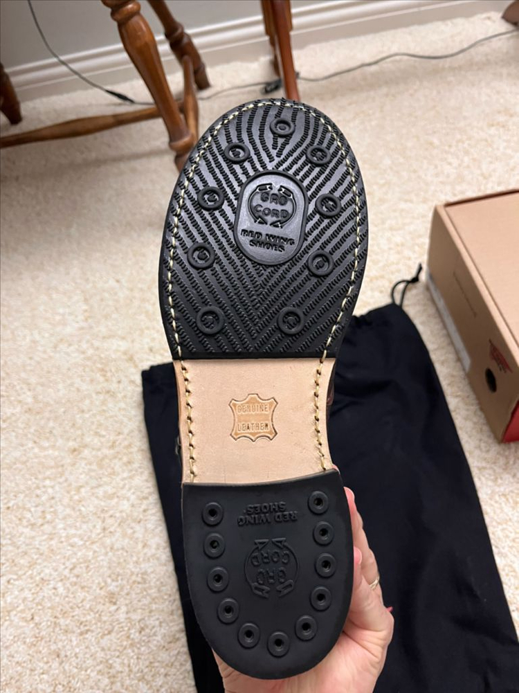 레드윙 9419 벡맨 신형 블랙체리 (8D) - 상태 좋아요 이미지