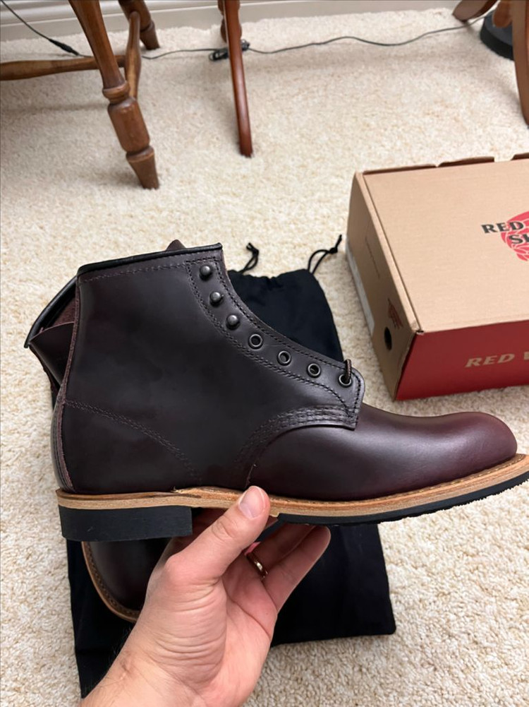 레드윙 9419 벡맨 신형 블랙체리 (8D) - 상태 좋아요 이미지