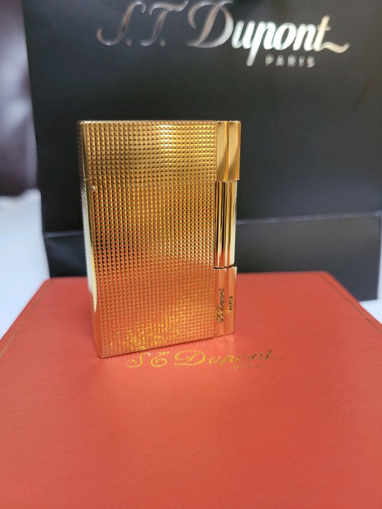 [풀세트] 듀퐁라이터 라인2 ca18260 개츠비 금장 듀퐁 라이타 이미지