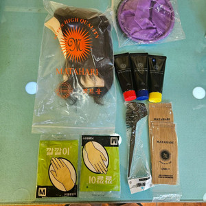 헤어자격증시험 기본재료등(새제품)