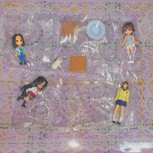 레트로 고전 미소녀 가챠 피규어(럭키스타 포함) 일괄