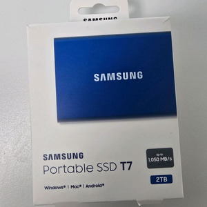 삼성 T7 포터블 SSD 2TB 이미지