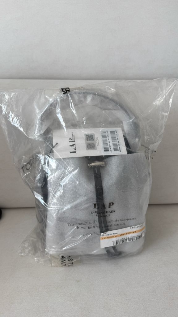 랩 아만다 복조리백 블랙 (미개봉 새제품)--5