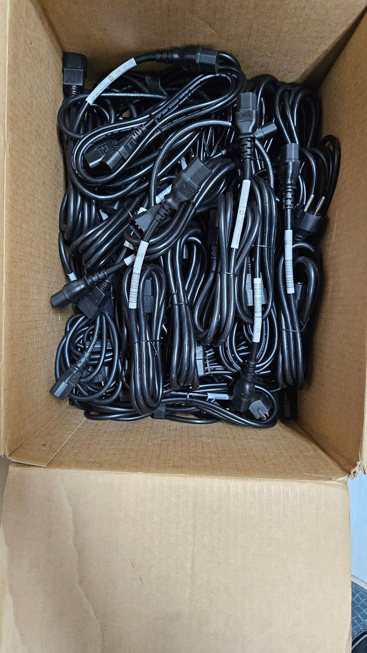 HP 2.0M C14 to C13 PDU 전원 케이블 연장--1