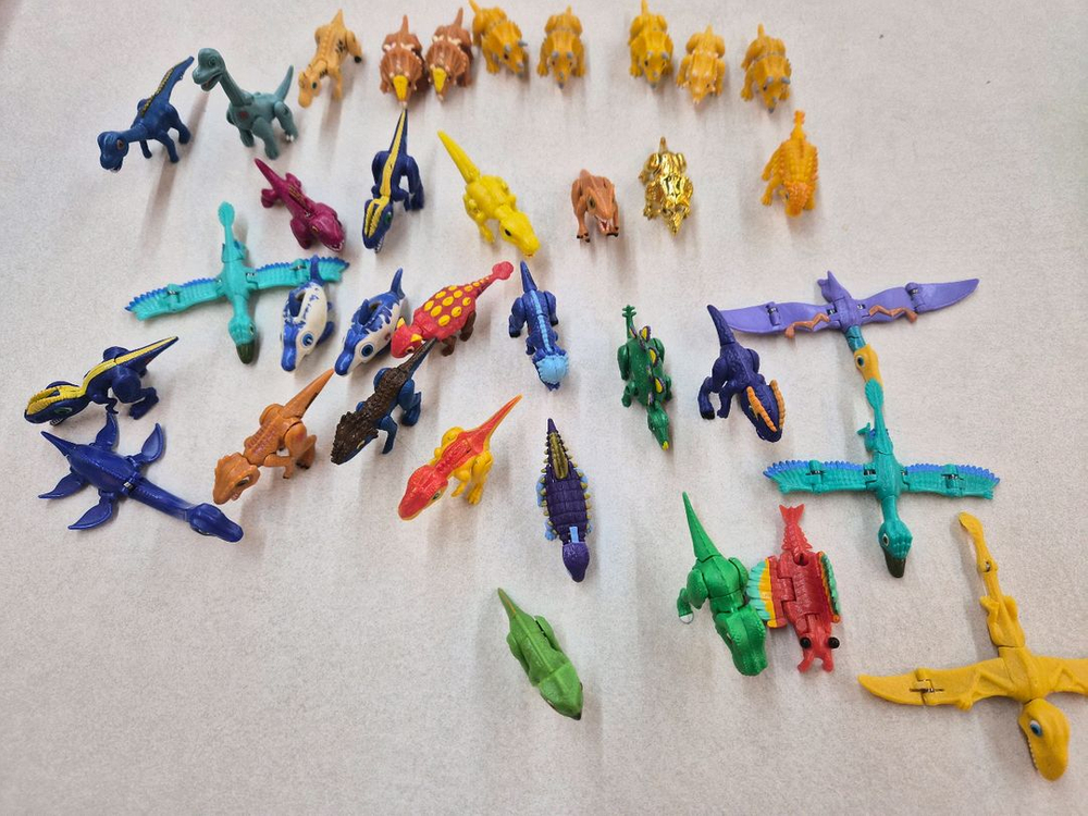 공룡메카드 타이니소어 장난감세트--1