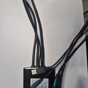 넥시 2포트 USB HDMI KVM 스위치 NX-KVM02H