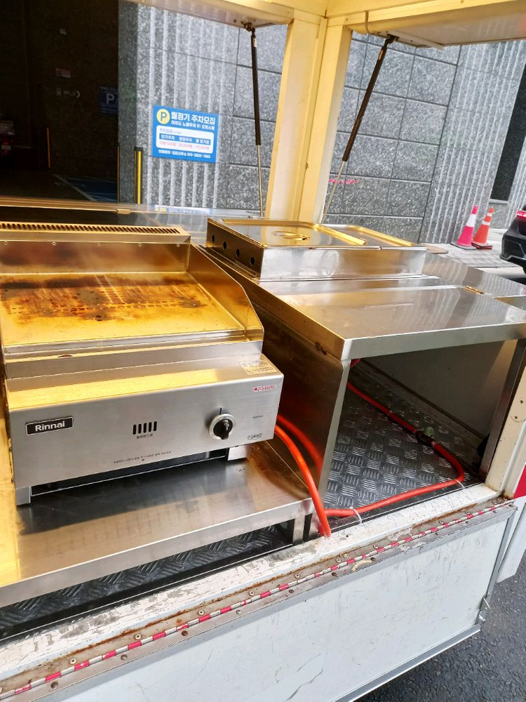 푸드트럭 세트 이미지