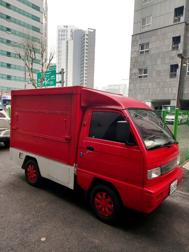 푸드트럭 세트 이미지