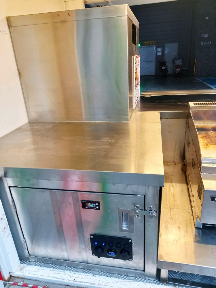 푸드트럭 세트 이미지