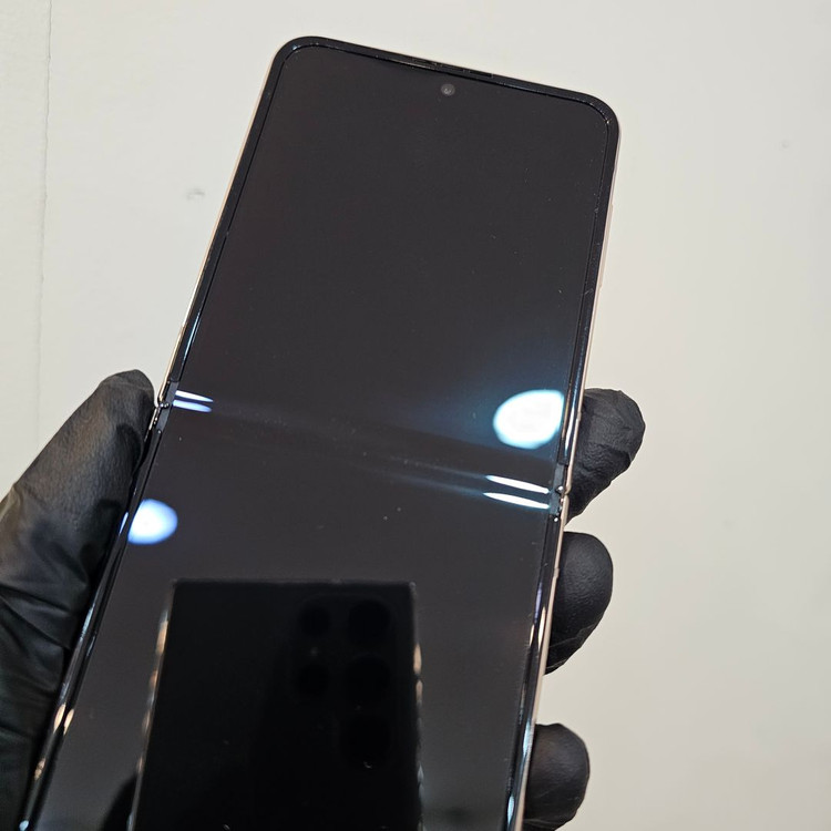 갤럭시Z플립4 256기가 골드 (무잔상) / 0214--1