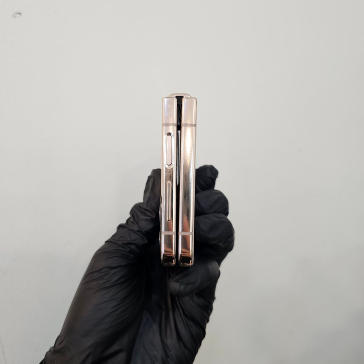 갤럭시Z플립4 256기가 골드 (무잔상) / 0214--4