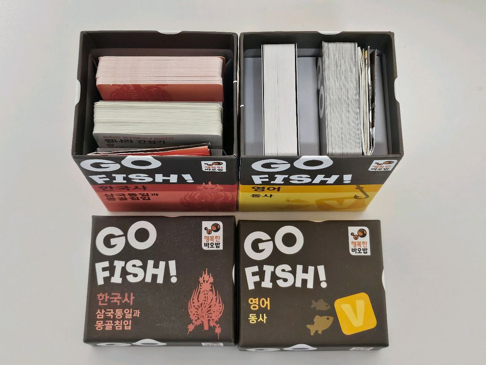 GO FISH! 고피쉬 카드게임 한국사 & 영어--1
