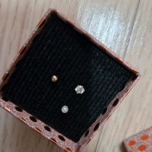 14k 볼3바4 큐빅3바4 진주2바6 피어싱