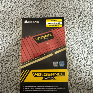 커세어 램 벤젠스 LPX DDR4 16GB (8GB x 2)레드 한세트 판매