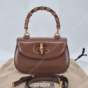 구찌 뱀부 1947 스몰 탑핸들백 (정품)