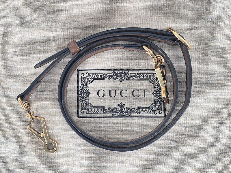 구찌 뱀부 1947 스몰 탑핸들백 (정품)--6