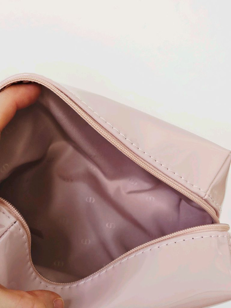 디올 핑크 에나멜 파우치 (정품 / 새상품 / 박스 포함)--4