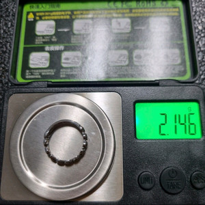 14k 반지 화이트골드 12호