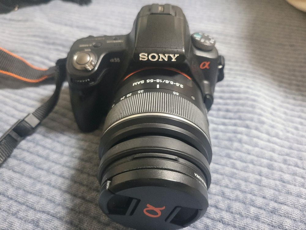 소니 SLT-A55V DSLR 카메라와 렌즈 세트 판매합니다 이미지