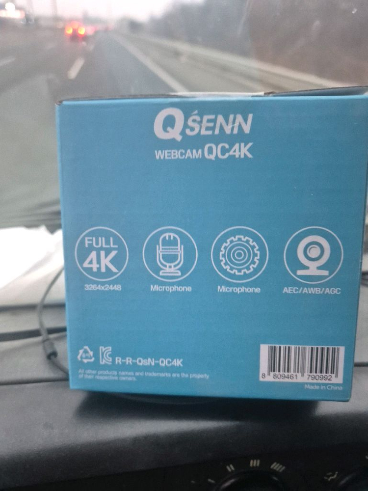 Q SNN QC4K 웹캠 미개봉 새제품--1