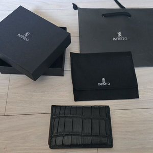 인피니토 악어가죽 오거나이저 카드지갑