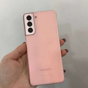 무잔상)갤럭시S21 핑크 256GB Y1461