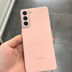 무잔상)갤럭시S21 핑크 256GB Y1461 이미지