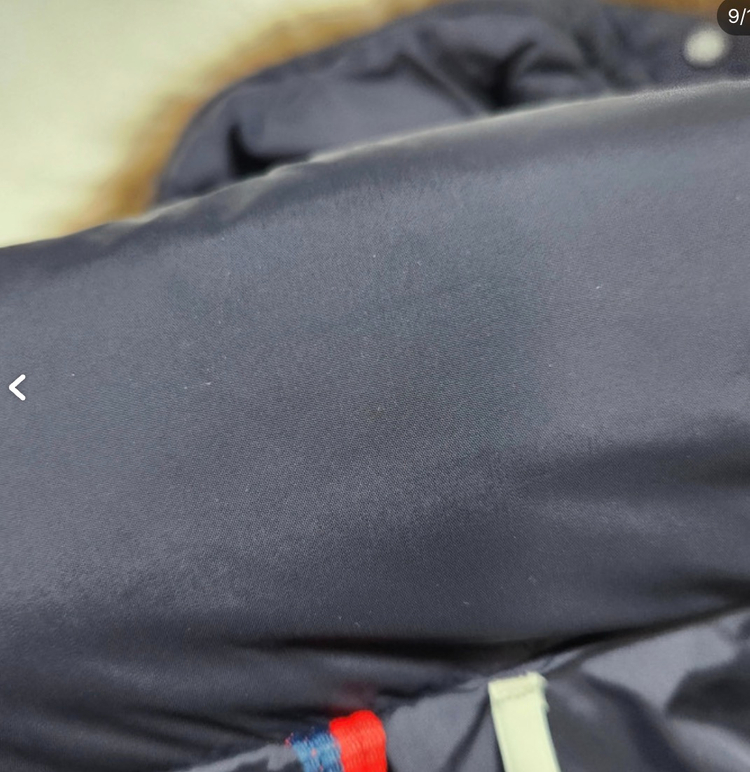 몽클레어 클루니 22FW 나이트블루 1사이즈 새제품 이미지