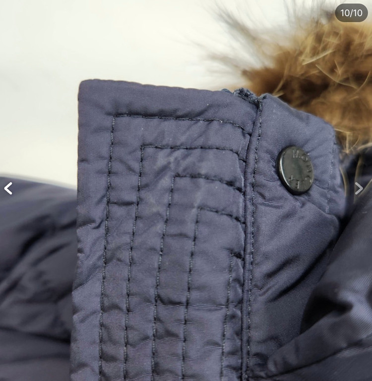 몽클레어 클루니 22FW 나이트블루 1사이즈 새제품 이미지