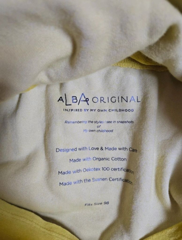 alba 오리지날 멜빵 벨벳 원피스 98센치 (돌~36개월) 이미지